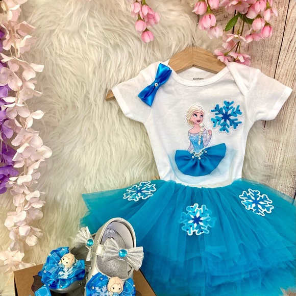 Frozen Baby Tutu Set - Picture 5 of 8